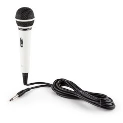 OneConcept Multimedia [second Choix] BTF11 Micro Dynamique -Audio-et-HiFi Soldes 10003650 yy 0004 detail auna CD 202WH weisses Sprach und Gesangsmikrofon