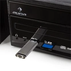 Auna Multimedia Chaîne Stéréo DS-2 -Audio-et-HiFi Soldes 10004797 yy 0006 detail auna DS 2 Stereoanlage MP Aufnahme reedit 1