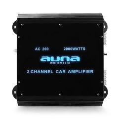 Auna Amplificateurs Auto [second Choix] W2-AC200 Amplificateur De Voiture -Audio-et-HiFi Soldes 10004929 yy 0004 titel lichteffekt auto endstufe auna 1