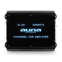 Auna Amplificateurs Auto W2-AC400 Amplificateur De Voiture -Audio-et-HiFi Soldes 10004930 yy 0004 titel lichteffekt auto endstufe auna