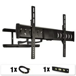 Auna Bras De Fixation TV LED & LCD LDA03-466 Bras Pivotant - Support Mural