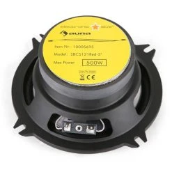 Auna Enceintes Auto SBC-5121 Enceintes De Voiture -Audio-et-HiFi Soldes 10005695 yy 0003 titel rueckseite auna sbc5121 auto lautsprecher