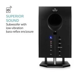 Auna Systèmes D´enceintes 5.1 [second Choix] Areal 525 WD Soundsystem 5.1 -Audio-et-HiFi Soldes 10007842 uk 0005 logo auna Areal 525 WD kirsche Lautsprechersystem