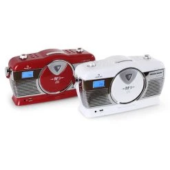 Auna Radios Rétros RCD-70 Radio Rétro 12 Auna Radios Rétros RCD-70 Radio Rétro -Audio-et-HiFi Soldes 10008986 yy 0005 titel gruppe auna mcp69 retroradio red