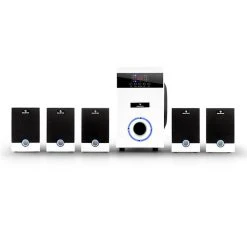 Auna Systèmes D´enceintes 5.1 MM-5.1-JW Soundsystem 5.1 -Audio-et-HiFi Soldes 10022256 yy 0003 titel Auna Multimedia Surround Set