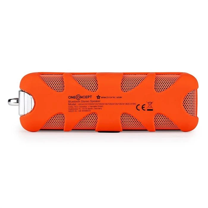 OneConcept Multimedia Orange Know Enceinte Bluetooth 5 OneConcept Multimedia Orange Know Enceinte Bluetooth – Image 3