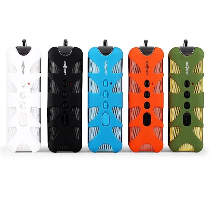 OneConcept Multimedia Orange Know Enceinte Bluetooth 6 OneConcept Multimedia Orange Know Enceinte Bluetooth – Image 4