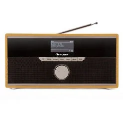 Auna Radios Bluetooth Weimar Radio Numérique -Audio-et-HiFi Soldes 10026419 yy 0003 front auna Weimar DAB Radio Internet Radio reedit