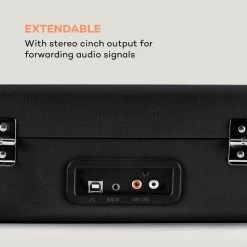 Auna Multimedia [second Choix] Peggy Sue Platine Vinyle Rétro -Audio-et-HiFi Soldes 10027037 uk 0005 logo auna Peggy Sue Retro Plattenspieler LP USB schwarz