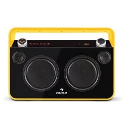 Auna Radios Bluetooth Bebop Ghettoblaster -Audio-et-HiFi Soldes 10028660 yy 0005 front 03 Auna Bebop Ghettoblaster