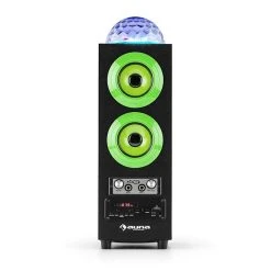 Auna Multimedia [second Choix] DiscoStar Green Enceinte Bluetooth -Audio-et-HiFi Soldes 10028849 0004 detail auna DiscoStar Green Bluetooth Lautsprecher reedit v2