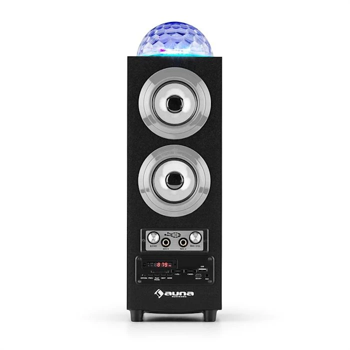 Auna Multimedia DiscoStar Silver Enceinte Bluetooth – Image 4