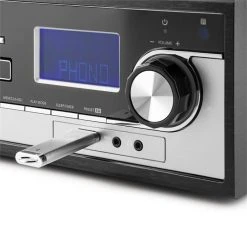 Auna Multimedia [second Choix] Blackwood Chaîne Stéréo -Audio-et-HiFi Soldes 10029157 yy 0006 detail auna Blackwood Stereoanlage Plattenspieler