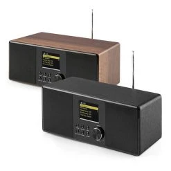 Auna Radios Numériques Connect 120 Radio Internet -Audio-et-HiFi Soldes 10029866 yy 0004 logo auna Connect 120 Internetradio schwarz