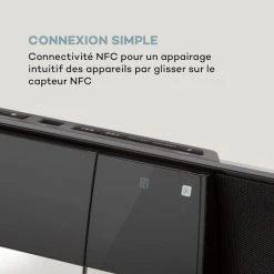 Auna Multimedia Chaîne Stéréo Verticale V-20 DAB -Audio-et-HiFi Soldes 10029926 fr 0005 logo