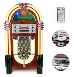 Auna Jukeboxes Graceland TT Jukebox -Audio-et-HiFi Soldes 10030442 yy 0003 detail auna Graceland TT Jukebox