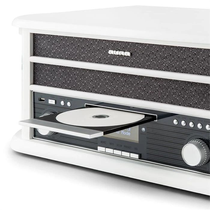 Auna Multimedia [second Choix] Chaîne Stéréo Rétro Belle Epoque 1908 DAB – Image 4