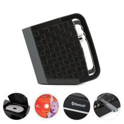 Auna Multimedia [second Choix] DiscoFever LED Chaîne Karaoké -Audio-et-HiFi Soldes 10030797 yy 0005 detail auna DiscoFever LED Bluetooth Karaokeanlage schwarz 1