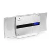 Auna Multimedia Chaîne Stéréo Verticale V-20 DAB 2 Auna Multimedia Chaîne Stéréo Verticale V-20 DAB -Audio-et-HiFi Soldes 10031466 fr 0001 front auna V20 DAB Vertikal Stereoanlage silber weiss