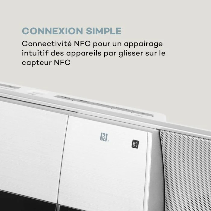 Auna Multimedia Chaîne Stéréo Verticale V-20 DAB 7 Auna Multimedia Chaîne Stéréo Verticale V-20 DAB – Image 5