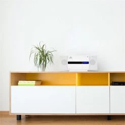 Audio-et-HiFi Soldes -Audio-et-HiFi Soldes 10031467 0002 ambiente auna V20 DAB Vertikal Stereoanlage weiss reedit