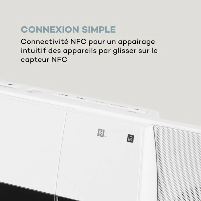 Auna Multimedia Chaîne Stéréo Verticale V-20 DAB 7 Auna Multimedia Chaîne Stéréo Verticale V-20 DAB – Image 5