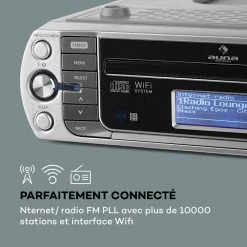 Auna Radios Numériques KR-500 CD Radio De Cuisine Wifi -Audio-et-HiFi Soldes 10031477 fr 0004 logo