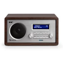 Auna Radios Numériques [second Choix] Harmonica Radio Numérique -Audio-et-HiFi Soldes 10031500 yy 0003 detail auna Harmonica DAB UKW Radio Wenge