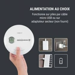 OneConcept Lecteurs CD & MP3 CDC 100MP3 Discman Lecteur CD MP3 & écouteurs LCD ASP- Blanc -Audio-et-HiFi Soldes 10031564 fr 0003 logo