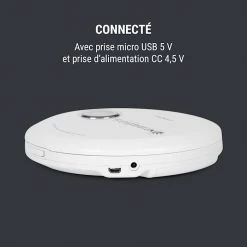OneConcept Lecteurs CD & MP3 CDC 100MP3 Discman Lecteur CD MP3 & écouteurs LCD ASP- Blanc -Audio-et-HiFi Soldes 10031564 fr 0006 logo