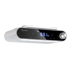 Auna Radios Encastrables & Radios De Cuisine KR-130 Bluetooth Radio De Cuisine -blanc