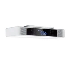 Auna Radios Encastrables & Radios De Cuisine KR-140 Bluetooth Radio De Cuisine -blanc