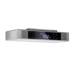 Auna Radios Encastrables & Radios De Cuisine KR-140 Bluetooth Radio De Cuisine -argent