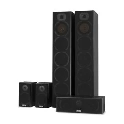 Auna Systèmes D´enceintes 5.0 V9B Enceintes Surround Kit Noir -Audio-et-HiFi Soldes 10031924 yy 0007 titel auna V9B Surround Lautsprecher Set schwarz