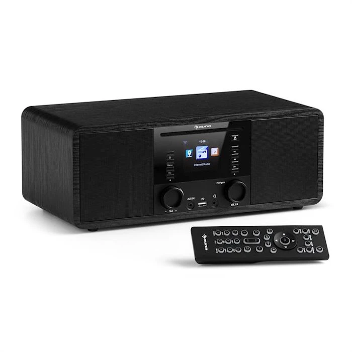 Auna Radios Internet Wifi IR-190BK Radio Internet CD/BT/USB/MP3 6 Auna Radios Internet Wifi IR-190BK Radio Internet CD/BT/USB/MP3 – Image 4