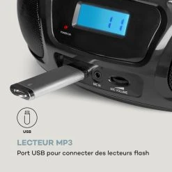 Auna Lecteurs CD & MP3 Roadie Sing CD Boombox -Audio-et-HiFi Soldes 10032057 fr 0004 logo