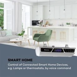 Auna Radios Internet Wifi Intelligence Radio Avec Alexa -Audio-et-HiFi Soldes 10032299 yy 0005 logo auna Intelligence Radio mit Alexa silber reedit