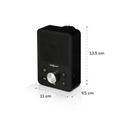 OneConcept Radios Bluetooth Plug+Play FM Radio Pour Prise Murale -Audio-et-HiFi Soldes 10032323 yy 0007 logo oneConcept Plug Play FM Steckdosen Radio schwarz