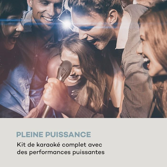 Auna Multimedia Karaoke Star 3 Kit Karaoké 4 Auna Multimedia Karaoke Star 3 Kit Karaoké – Image 2