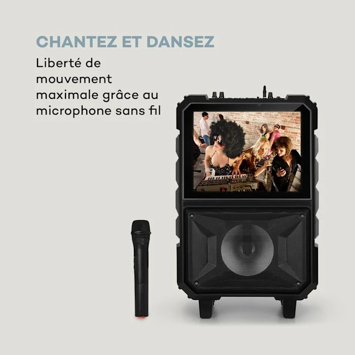 Auna Multimedia CenterStage 8 Enceinte De Karaoké 5 Auna Multimedia CenterStage 8 Enceinte De Karaoké – Image 3