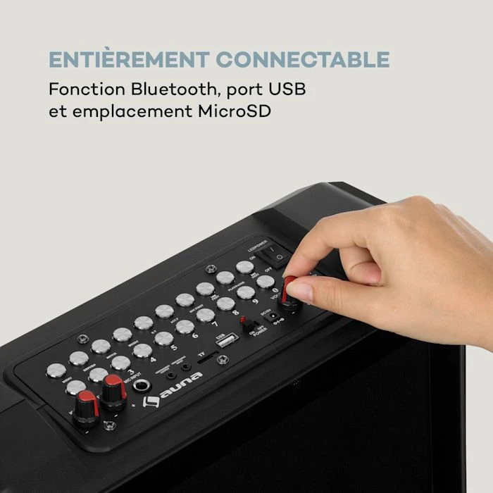 Auna Multimedia CenterStage 8 Enceinte De Karaoké 7 Auna Multimedia CenterStage 8 Enceinte De Karaoké – Image 5