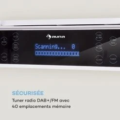 Auna Radios Encastrables & Radios De Cuisine KR-140 Radio De Cuisine Bluetooth DAB+ -Audio-et-HiFi Soldes 10032851 fr 0005 logo