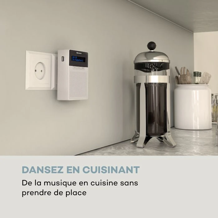 Auna Radios Numériques DigiPlug DAB Radio Prise De Courant 4 Auna Radios Numériques DigiPlug DAB Radio Prise De Courant – Image 2