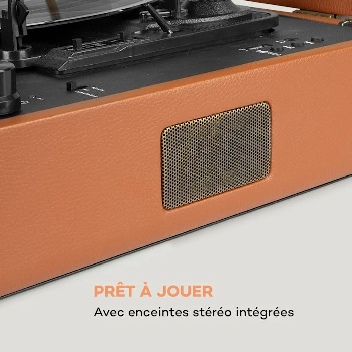 Auna Platines Retro Jerry Lee BT Platine Vinyle 5 Auna Platines Retro Jerry Lee BT Platine Vinyle – Image 3