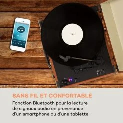 Auna Platines Retro Jerry Lee BT Platine Vinyle 11 Auna Platines Retro Jerry Lee BT Platine Vinyle -Audio-et-HiFi Soldes 10032869 fr 0004 logo