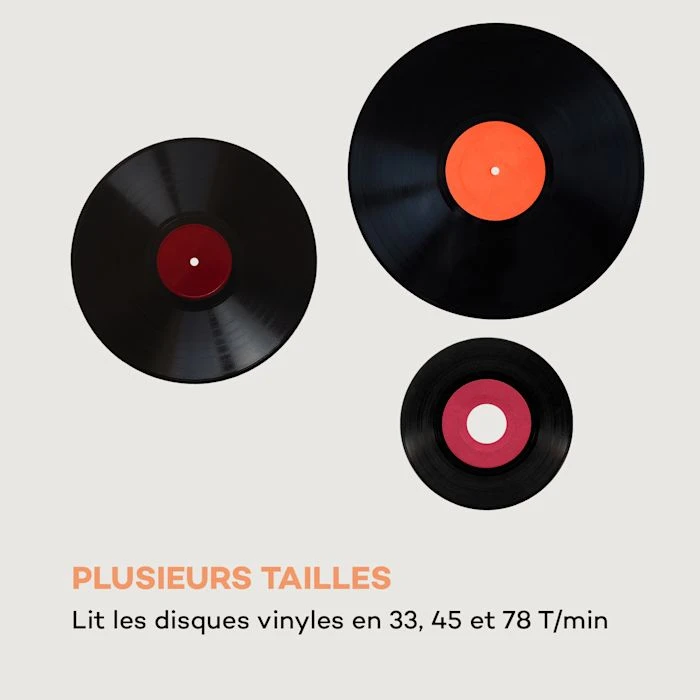 Auna Platines Retro Jerry Lee BT Platine Vinyle 8 Auna Platines Retro Jerry Lee BT Platine Vinyle – Image 6