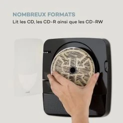 Auna Lecteurs CD & MP3 Vertiplay Lecteur CD Bluetooth -Audio-et-HiFi Soldes 10032899 fr 0004 logo