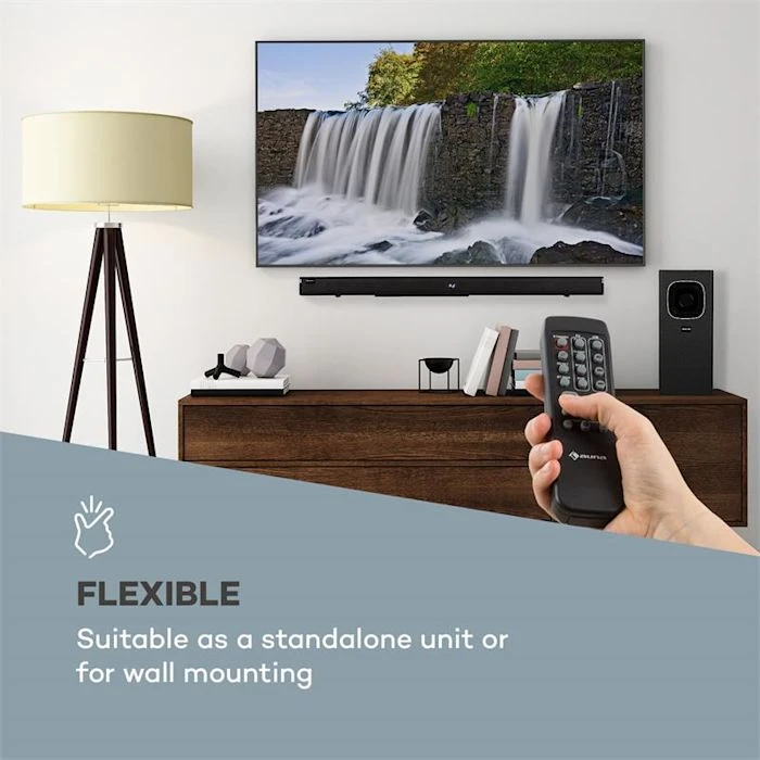 Auna Barres De Son & Projecteurs De Son Areal Bar 650 Système Audio 2.1 6 Auna Barres De Son & Projecteurs De Son Areal Bar 650 Système Audio 2.1 – Image 4