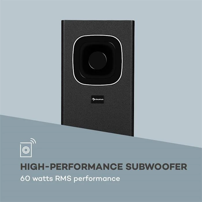 Auna Barres De Son & Projecteurs De Son Areal Bar 650 Système Audio 2.1 7 Auna Barres De Son & Projecteurs De Son Areal Bar 650 Système Audio 2.1 – Image 5