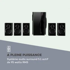 Auna Systèmes D´enceintes 5.1 Areal Touch 5.1 Système D'enceintes 10 Auna Systèmes D´enceintes 5.1 Areal Touch 5.1 Système D'enceintes -Audio-et-HiFi Soldes 10033068 fr 0003 logo